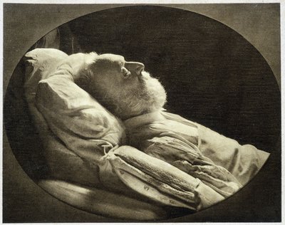 Victor Hugo na łożu śmierci, 22 maja autorstwa Nadar