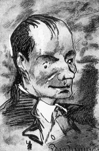 Portret Baudelaire