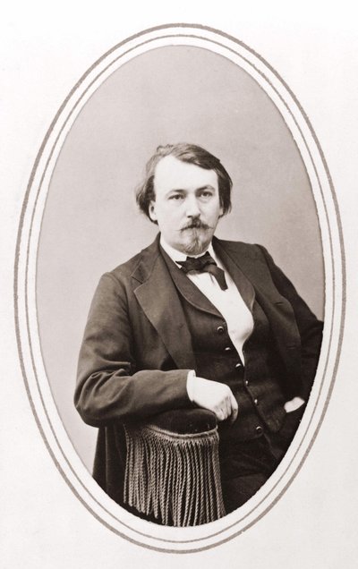 Portret Gustave Doré (1832 - 188) autorstwa Nadara około 1865 roku. autorstwa Nadar