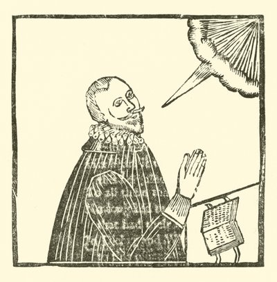 Ilustracja do Ballad Roxburghe (drzeworyt) autorstwa (after) English School