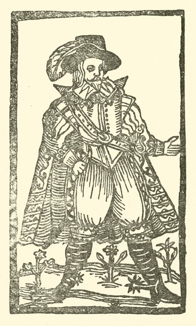 Ilustracja do Ballad Roxburghe (drzeworyt) autorstwa (after) English School