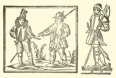 Ilustracja do Ballad Roxburghe (drzeworyt) autorstwa (after) English School