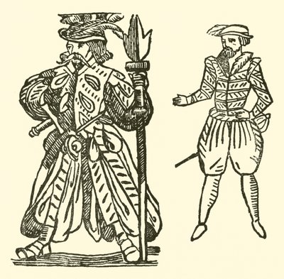 Ilustracja do Ballad Roxburghe (drzeworyt) autorstwa (after) English School