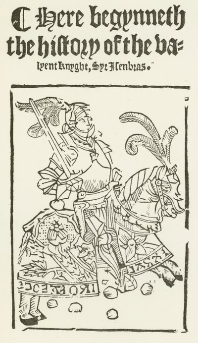 Sir Isumbras (Grawerowanie) autorstwa (after) English School