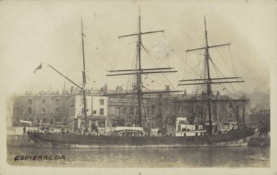Esmeralda, Bristol (czarno-białe zdjęcie) autorstwa (after) English photographer