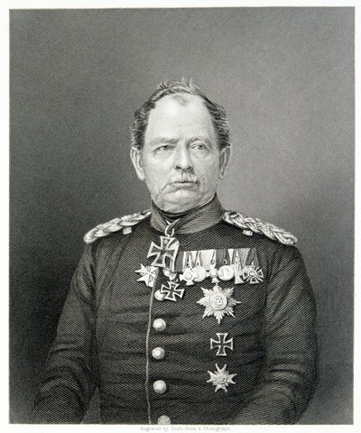 Generał von Werder autorstwa (after) English photographer
