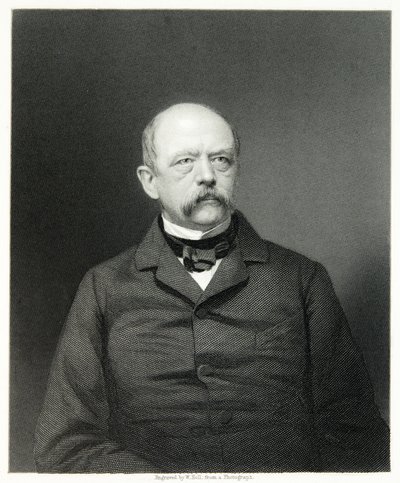 Otto von Bismarck autorstwa (after) English photographer
