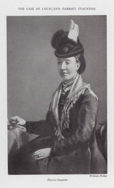 Sprawa Louisa i Harriet Staunton (litografia) autorstwa (after) English photographer