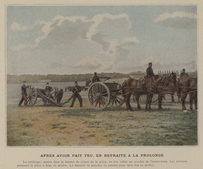 Po wypaleniu, cofanie się do przedłużenia (zdjęcie kolorowe) autorstwa (after) French Photographer
