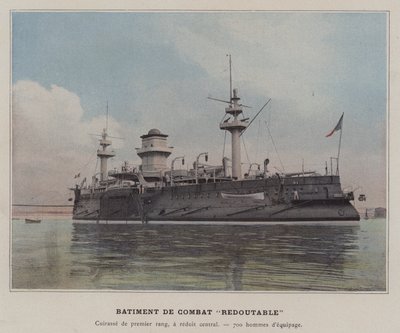 Budynek bojowy „Groźny” (kolorowe zdjęcie) autorstwa (after) French Photographer