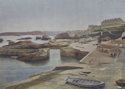 Biarritz, Port-Vieux (kolorowe zdjęcie) autorstwa (after) French Photographer