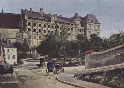 Chateau de Blois, Fasada (kolorowe zdjęcie) autorstwa (after) French Photographer