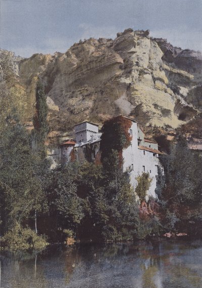 Chateau de la Caze (kolorowe zdjęcie) autorstwa (after) French Photographer