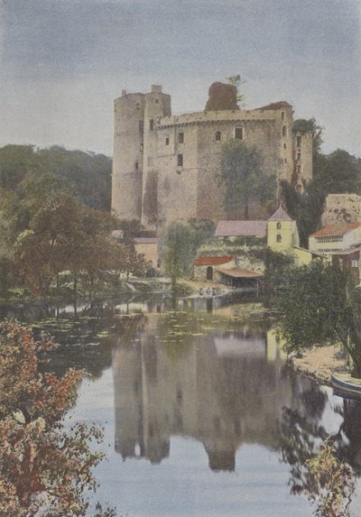 Clisson, zamek (kolorowe zdjęcie) autorstwa (after) French Photographer