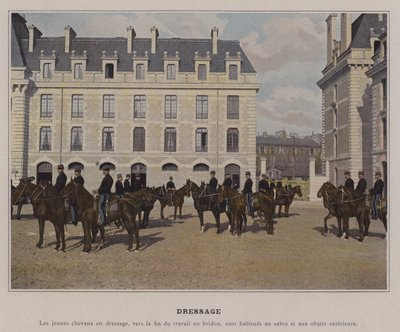 Ujeżdżenie (zdjęcie kolorowe) autorstwa (after) French Photographer