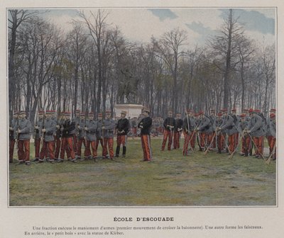 Szkoła Squad (kolorowe zdjęcie) autorstwa (after) French Photographer