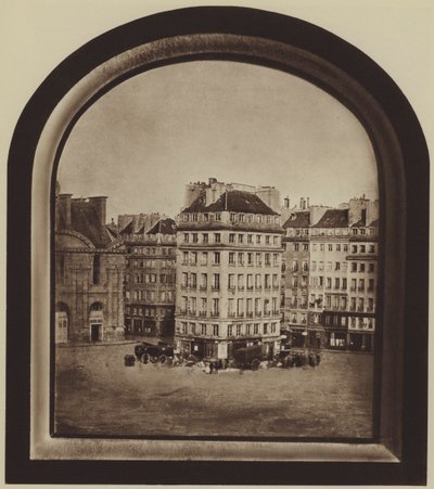 Hotel de Nantes, Place du Carrousel (zdjęcie czarno-białe) autorstwa (after) French Photographer