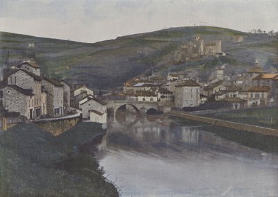 Laroquebrou (kolorowe zdjęcie) autorstwa (after) French Photographer