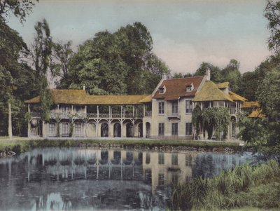 Wioska, Dom Królowej, Wioska, Dom Królowej (kolorowe zdjęcie) autorstwa (after) French Photographer