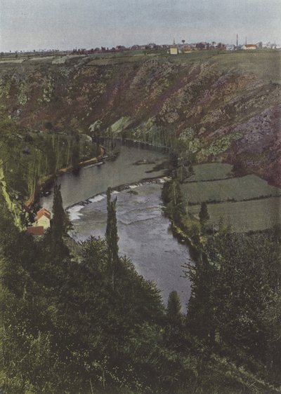 Le Pin pres Gargilesse (kolorowe zdjęcie) autorstwa (after) French Photographer
