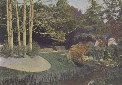 Nantes, Ogród Botaniczny (kolorowe zdjęcie) autorstwa (after) French Photographer
