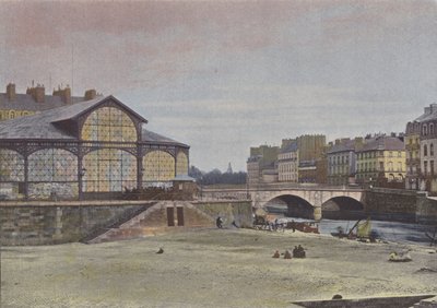 Nantes, wyspa Feydeau (kolorowe zdjęcie) autorstwa (after) French Photographer