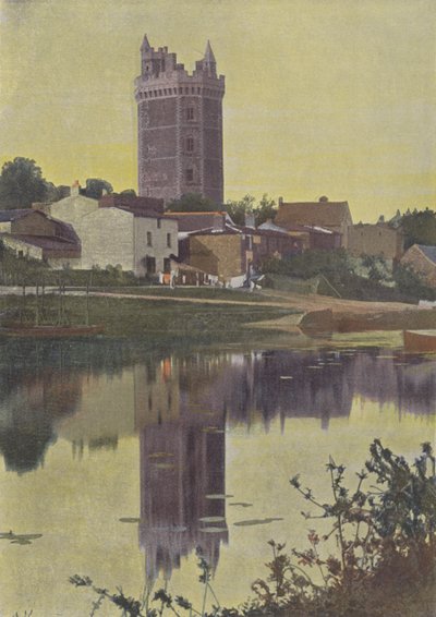 Oudon, wycieczka (kolorowe zdjęcie) autorstwa (after) French Photographer
