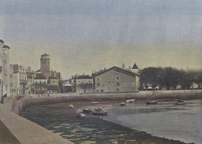 Saint Jean de Luz (kolorowe zdjęcie) autorstwa (after) French Photographer