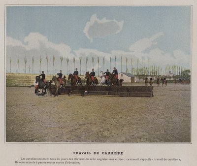 Travail de Carriere (kolorowe zdjęcie) autorstwa (after) French Photographer