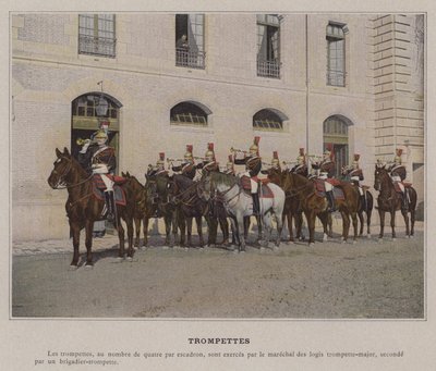 Trompettes (kolorowe zdjęcie) autorstwa (after) French Photographer