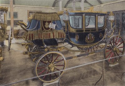 Voiture du Czar, Powóz Czarów (zdjęcie kolorowe) autorstwa (after) French Photographer