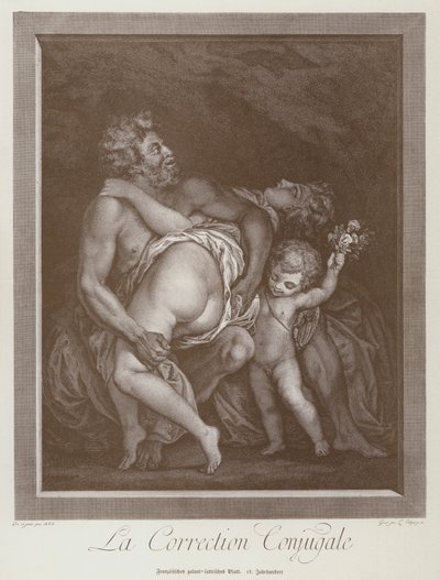 Korekta małżeńska, francuski komiks autorstwa (after) French School