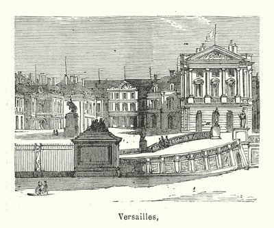Wersal (rycina) autorstwa (after) French School