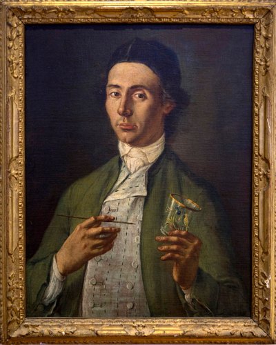 Portret Osvaldo Brussa autorstwa (attr.to) Italian School