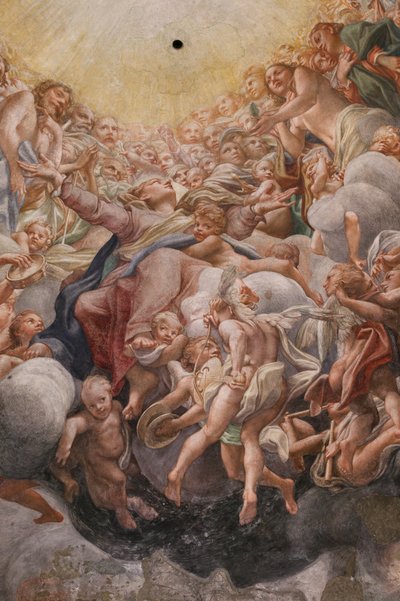 Dziewica między Adamem a Ewą, fragment 3660852 autorstwa (c.1489 1534) Correggio