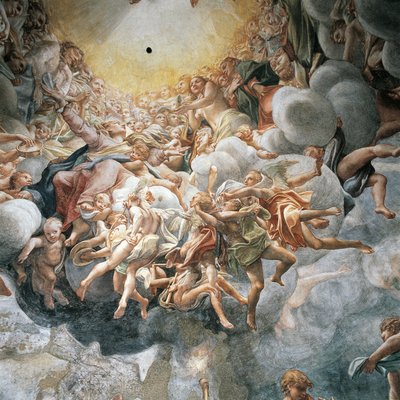 Wniebowzięcie Najświętszej Maryi Panny, kopuła autorstwa (c.1489 1534) Correggio