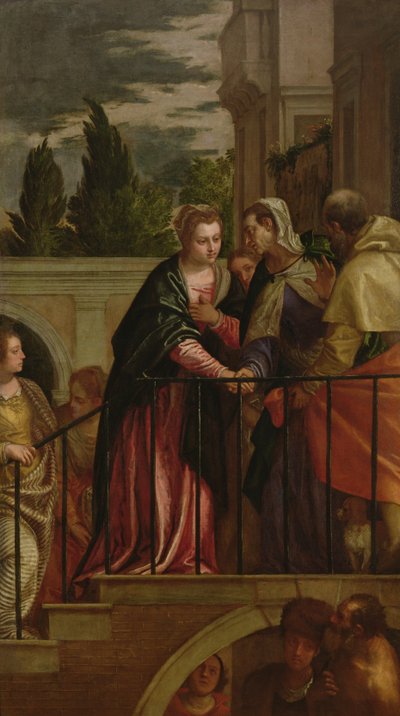 Nawiedzenie Matki Boskiej autorstwa Paolo Veronese
