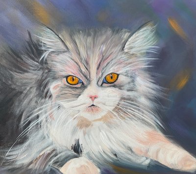 Kot Maine-Coon autorstwa H.Opitz