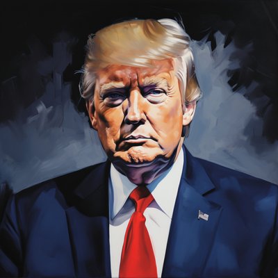 Akryl Donald Trump Polityka Obrazy sztuki na sprzedaż, dekoracje ścienne wydruki autorstwa F. Abderrahim