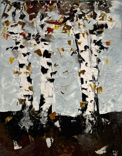 Brzozy autorstwa HILI ART Tetiana Brzozowski