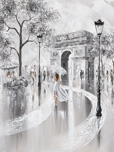 Łuk Triumfalny, paryski styl autorstwa Isabella Karolewicz
