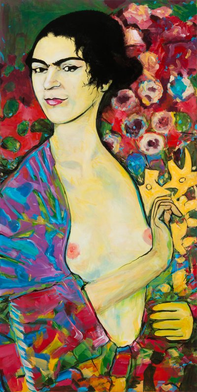Frida Kahlo autorstwa Zaga Art Sopot