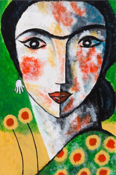Frida Kahlo autorstwa Zaga Art Sopot