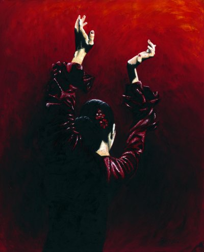 Ogień flamenco autorstwa Richard Young