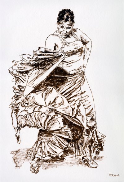 Flamenco Flair autorstwa Richard Young