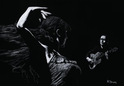 Recital flamenco autorstwa Richard Young