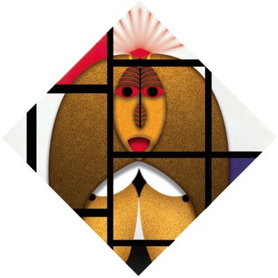 Animal Rationale (II) - Hołd dla Pieta Mondriana autorstwa Alexander Eibach