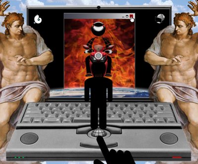 Deus ex Machina (I) (z serii: Windows) autorstwa Alexander Eibach