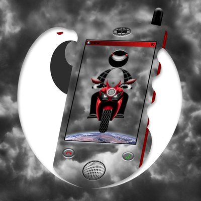 www (III) (weh, weh, weh) (z serii: Skyphone) autorstwa Alexander Eibach