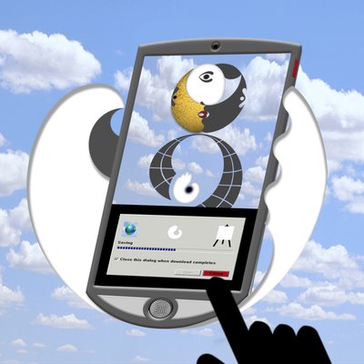 Free Download (III) (z serii Skyphone) autorstwa Alexander Eibach